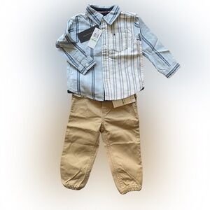 Tommy Hilfiger Classic Shirt & Pants Set